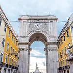 Sj2e Historic Baixa For 6 - Steps From Augusta Arch In Downtown! Apartman *