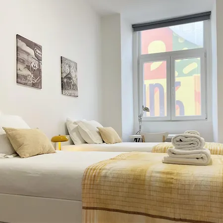 Sj2e Heart Of Baixa New Air Conditioning Spacious And Lovely Apartment *