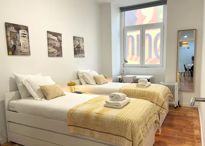 Sj2e Historic Baixa For 6 - Steps From Augusta Arch In Downtown! Daire Lisboa