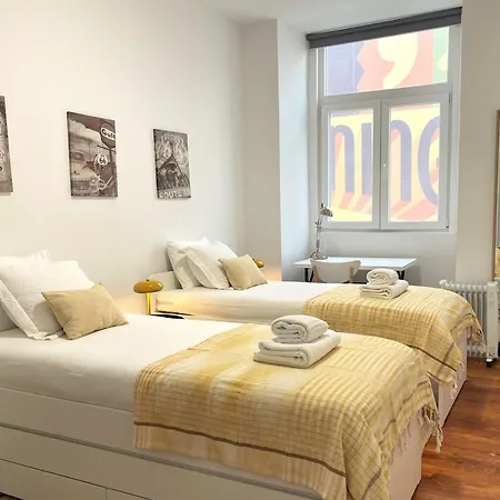 Sj2e Heart Of Baixa! Spacious & Friendly With Ac In Lis Downtown! Lejlighed Lisboa